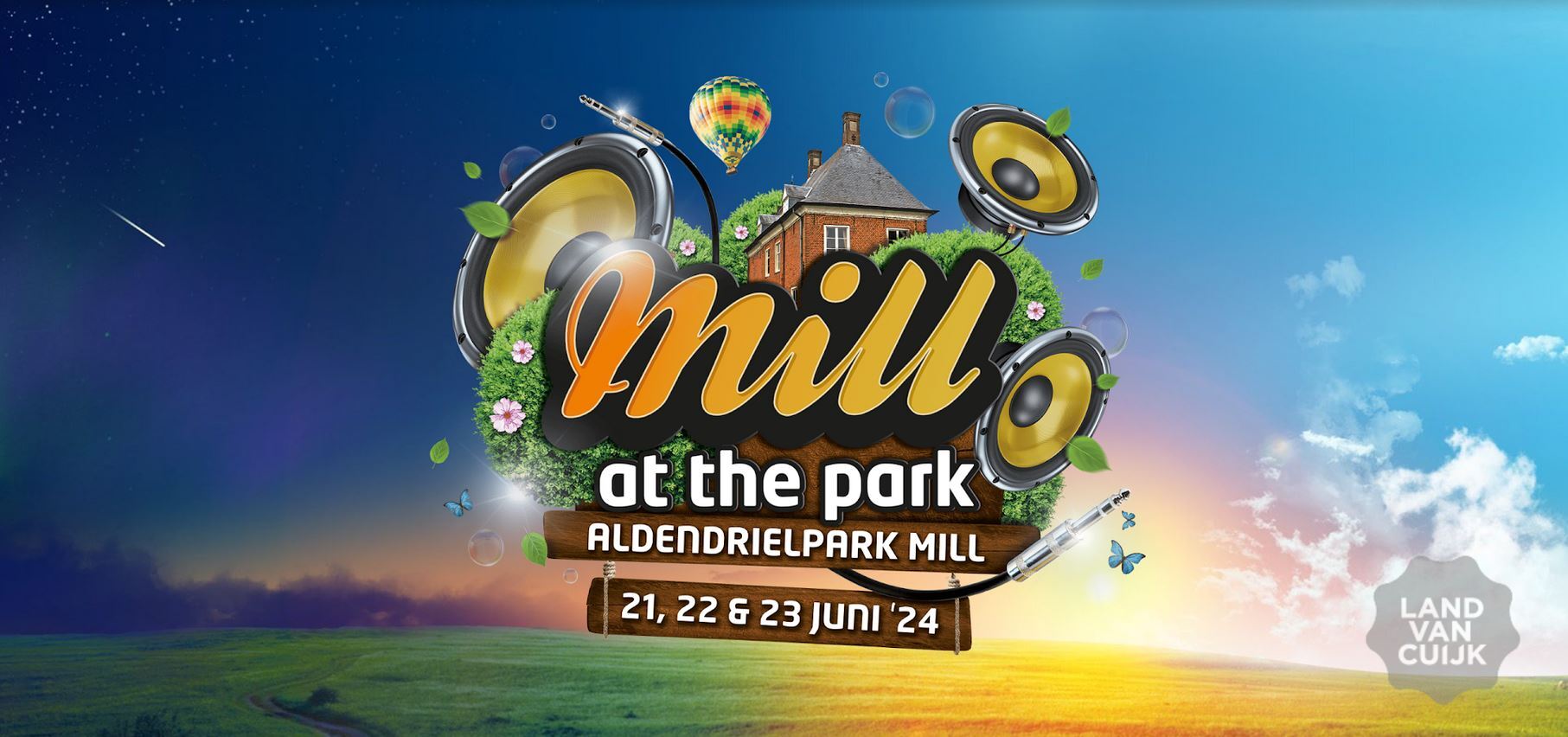 Mill At The Park viert de 9e editie met o.a. EK Voetbal, Bizzey en Marco Schuitmaker