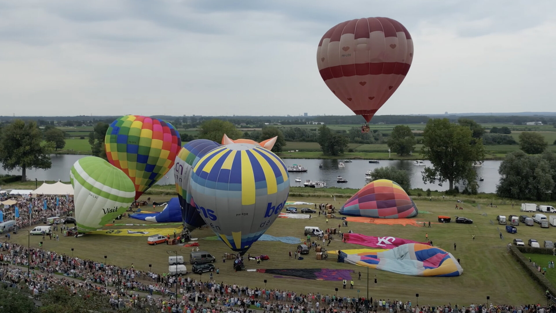 Achtergrondafbeelding Land van Cuijk