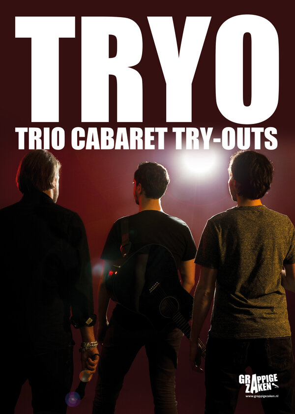 TRYO – Cabaret Try-Outs in Myllesweerd op 16 maart