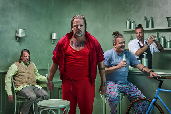 Arjan Kleton met ‘Lomp’ in Myllesweerd