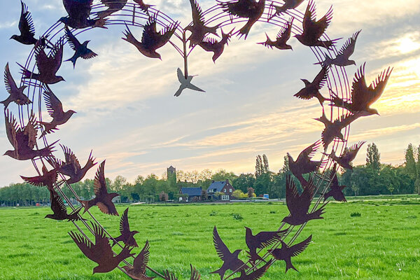 “Liefde voor het LEVEN” van de Ermoeizejers wint Kunstroute 2025