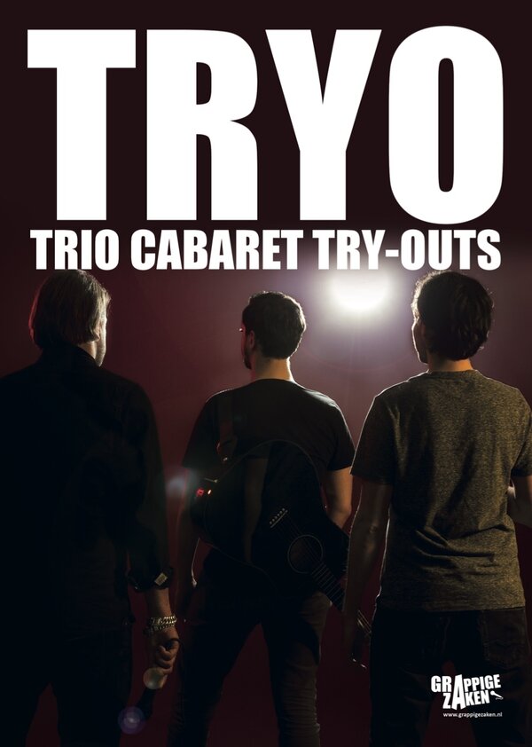 TRYO cabaret-try-outs op 14 december in Theater Myllesweerd