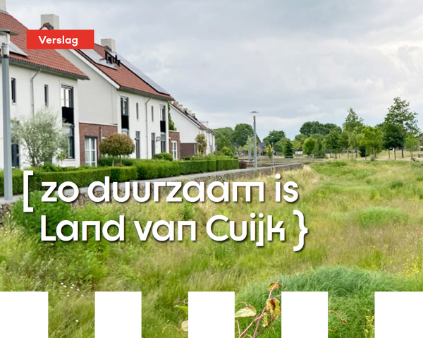Zo duurzaam is Land van Cuijk
