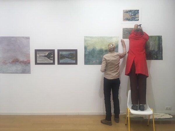 Expositie Ellen Janssen en Trees Jong