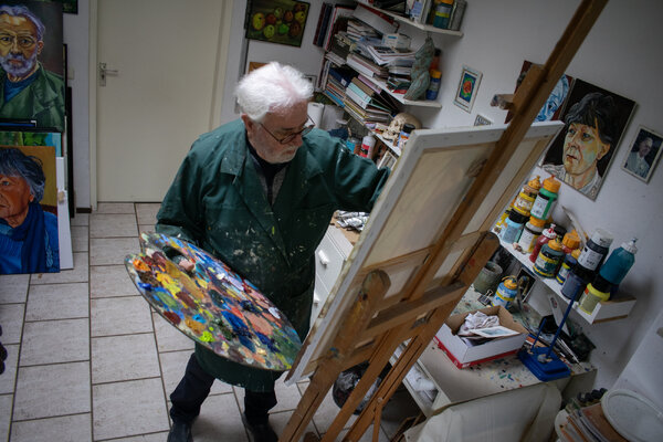 Expositie schilderijen het Vincentiuskerkje te Velp van Geert Oor