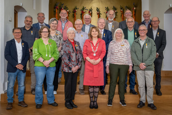 Lintjes voor 34 inwoners gemeente Land van Cuijk 