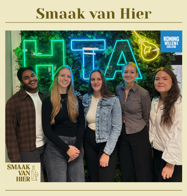 Leerlingen van het Koning Willem I College presenteren: Smaak van Hier