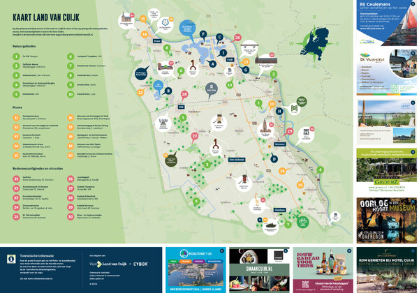 foto Plattegrond Land van Cuijk