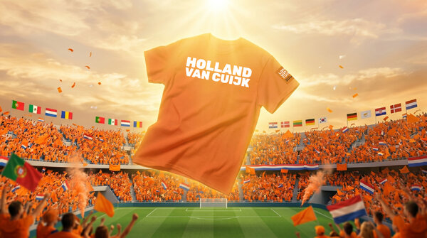 Op naar het WK met het unieke Holland van Cuijk T-shirt!