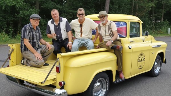 Eightball Boppers akoestisch tussen de oldtimers