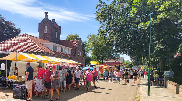 Extra gratis watertappunten tijdens warme Vakantiejaarmarkt in Mill