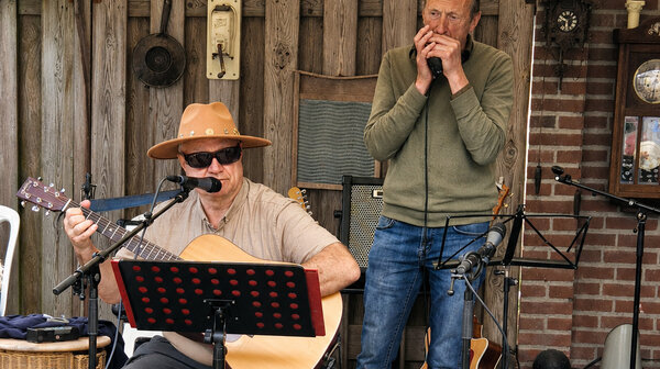 Kapelconcert met Punch in de Maria ten Hovekapel in Mill