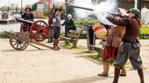 Historische bevrijding van Grave komt tot leven tijdens unieke demonstratie