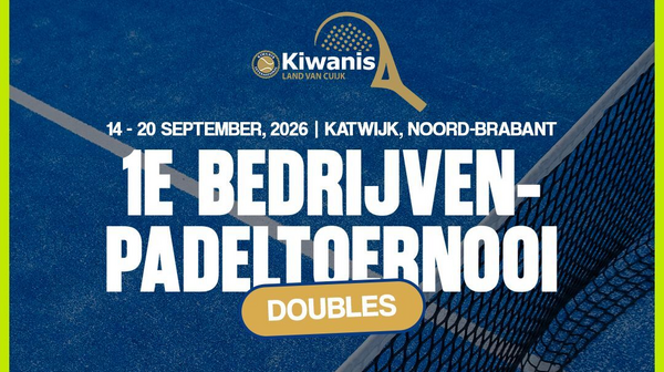 Schrijf je nu in voor de 1ste bedrijven padeltoernooi Land van Cuijk