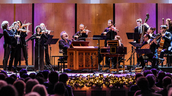 Holland Baroque en Daniël Lohues geven samen een kerstconcert