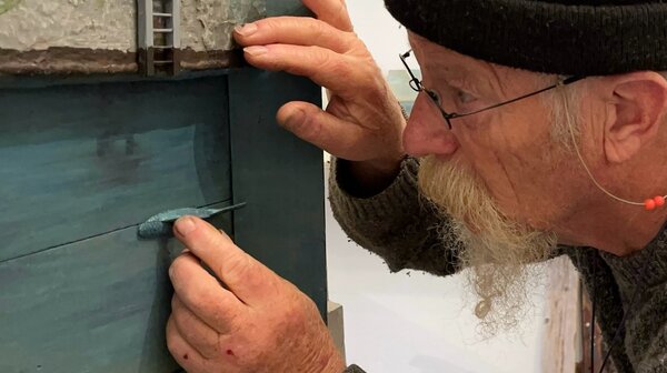 Tussen hemel en zeebodem; een expositie met schilderijen en diorama’s