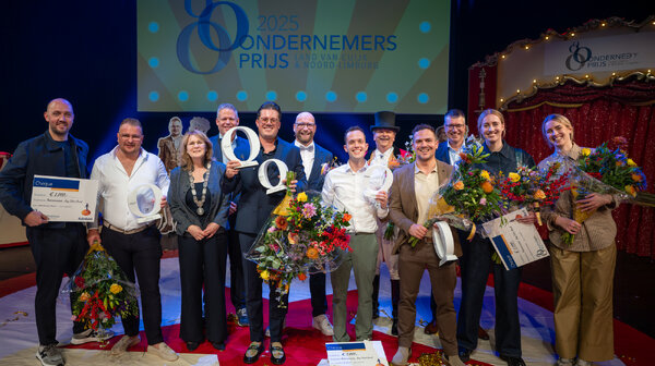 Nino Hermans grote winnaar van de Ondernemersprijs 2025