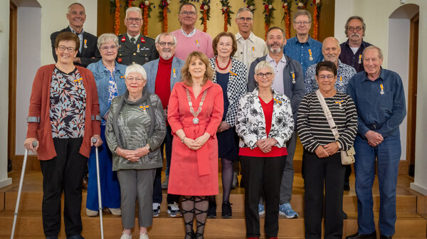 Lintjes voor 34 inwoners gemeente Land van Cuijk 