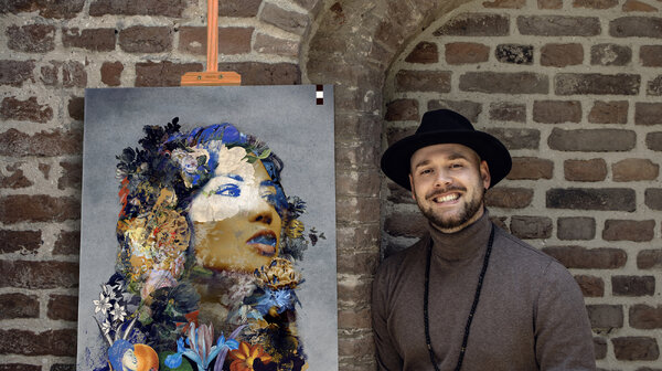 Pablo Slenders presenteert 'Onverbloemd’ in het kerkje van Velp