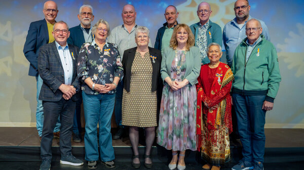 Lintjes voor 28 inwoners gemeente Land van Cuijk
