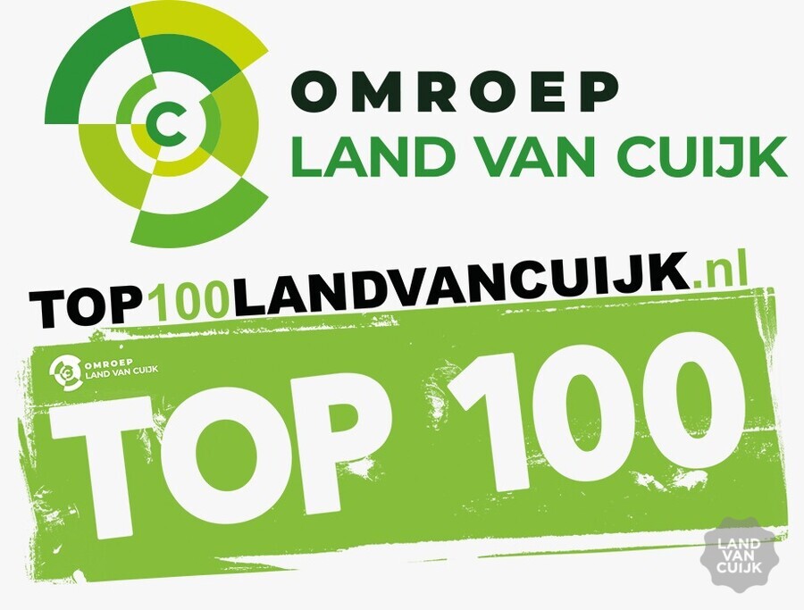 Omroep Land van Cuijk presenteert: De Top 100 Land van Cuijk - Jouw Stem Telt!