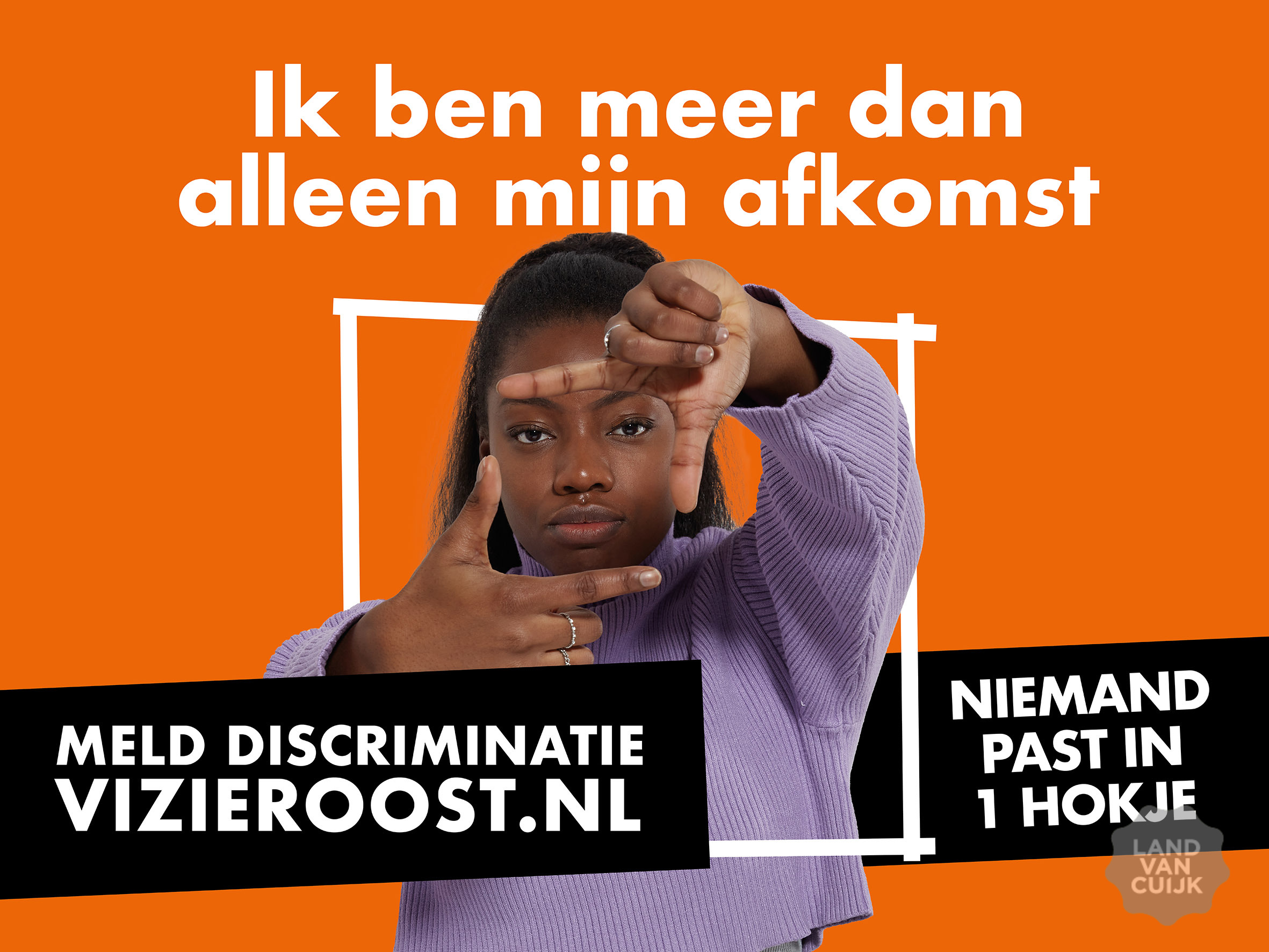 Lancering anti-discriminatiecampagne gemeente Land van Cuijk: Niemand past in 1 hokje