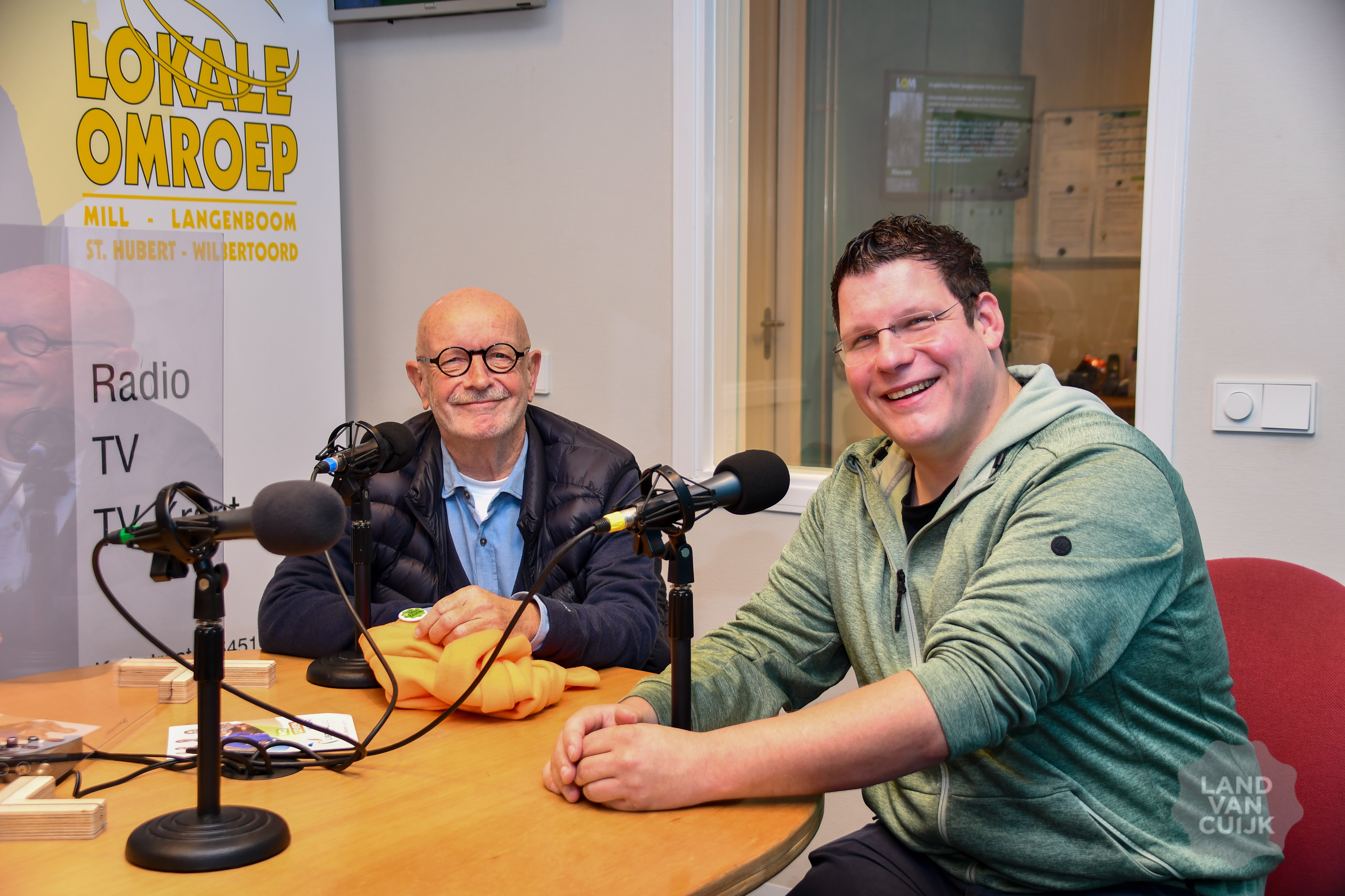 Radio interview in Het 12uurtje met o.a. voorstanders van het Land van Cuijk