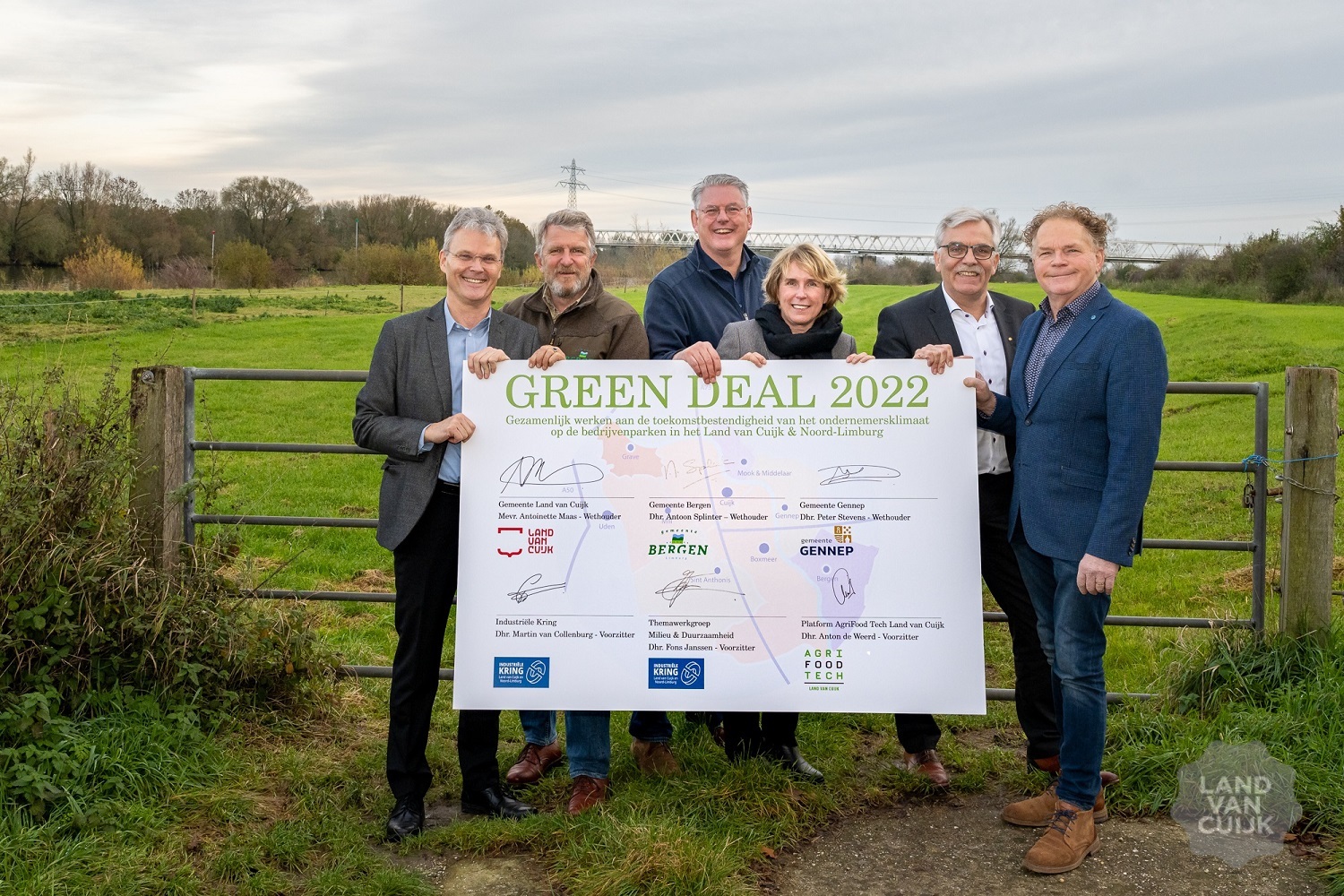Bedrijventerreinen Land van Cuijk en Noord-Limburg stimuleren verduurzaming met Green Deal